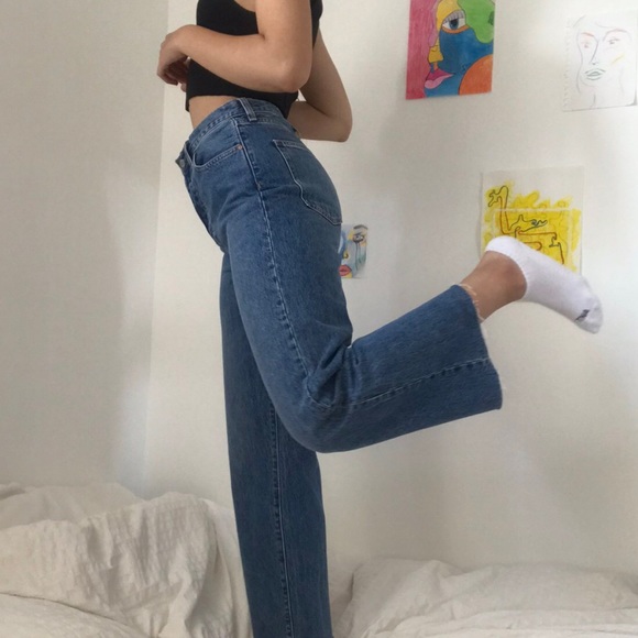 *BRAND NEW* Aritzia (Denim Forum) Wide Leg Jean - Picture 3 of 4